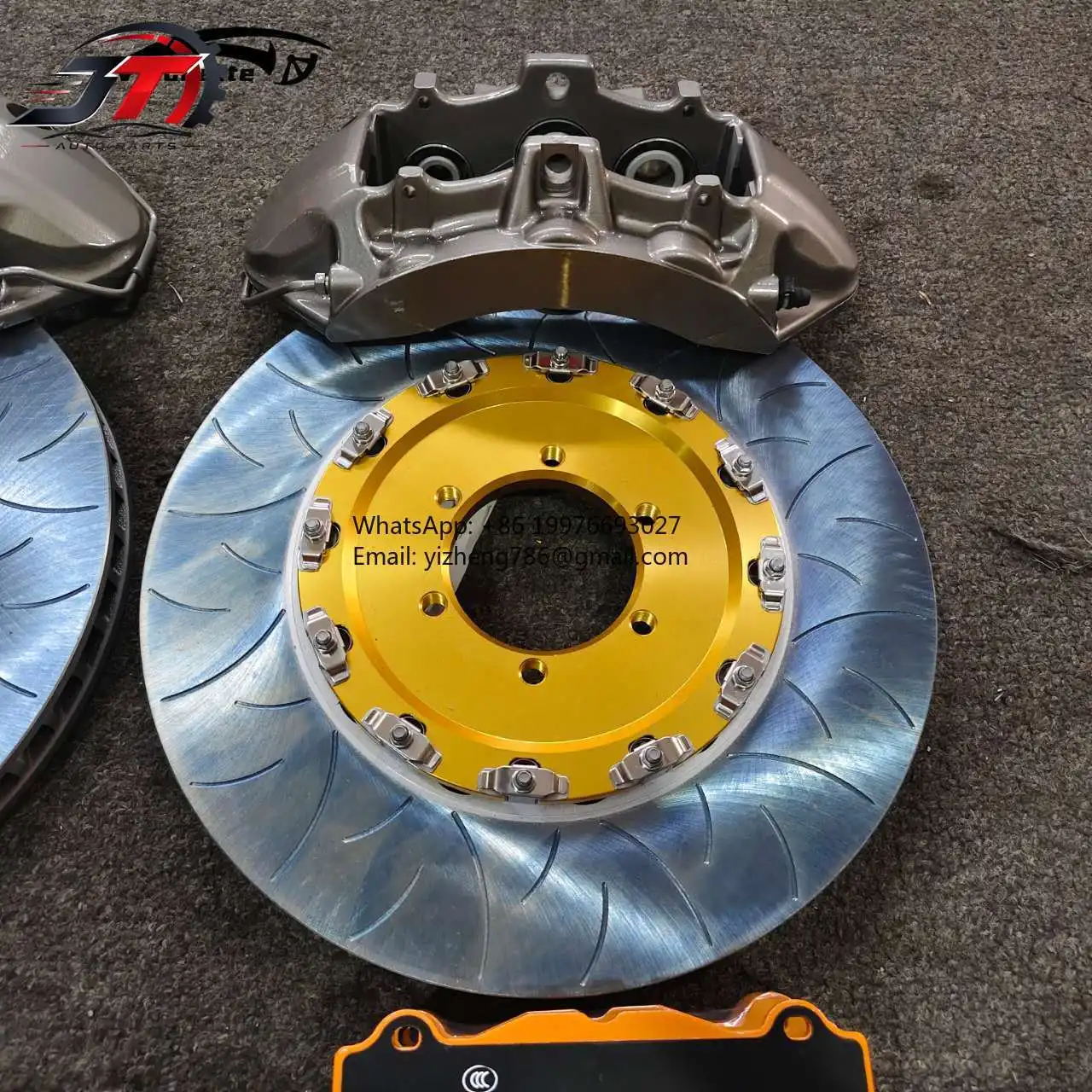 New style New Big Brake Kit 6 Piston V6 Applicable 18 Inch Hub Wheels 355mm Disc for Cadillac CT4 CT5 CT6 for Audi A4 for Toyota