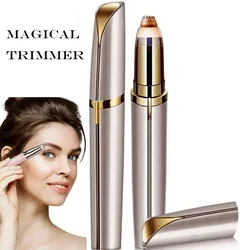 Magical Electric Eyebrow Trimmer Pen Hair Remover Eyebrow Razor Multifunction Epilator Painless Eye Brow Trimmer Face Shaver