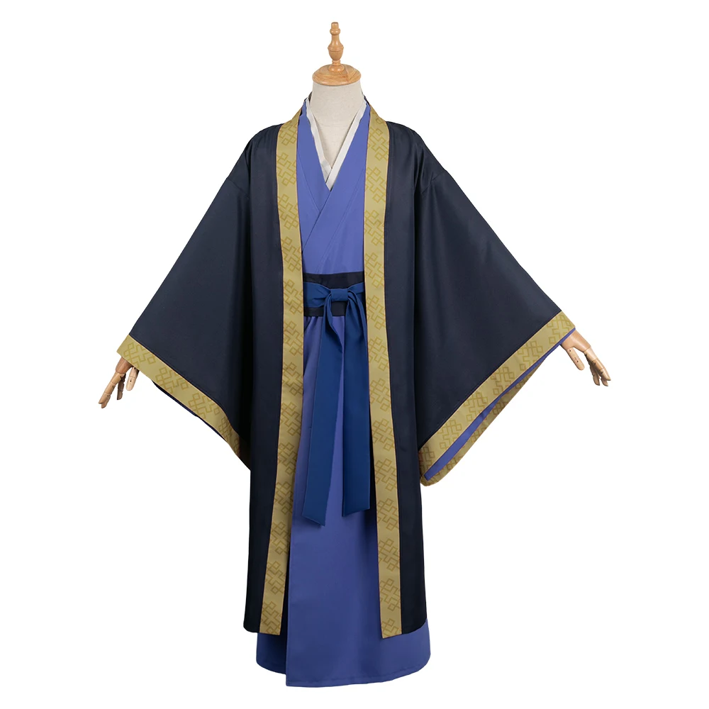 Jinshi Cosplay Fantasy Kimono parrucche Anime Apothecary Diaries Costume travestimento uomini adulti Roleplay Fantasia abiti maschio Halloween