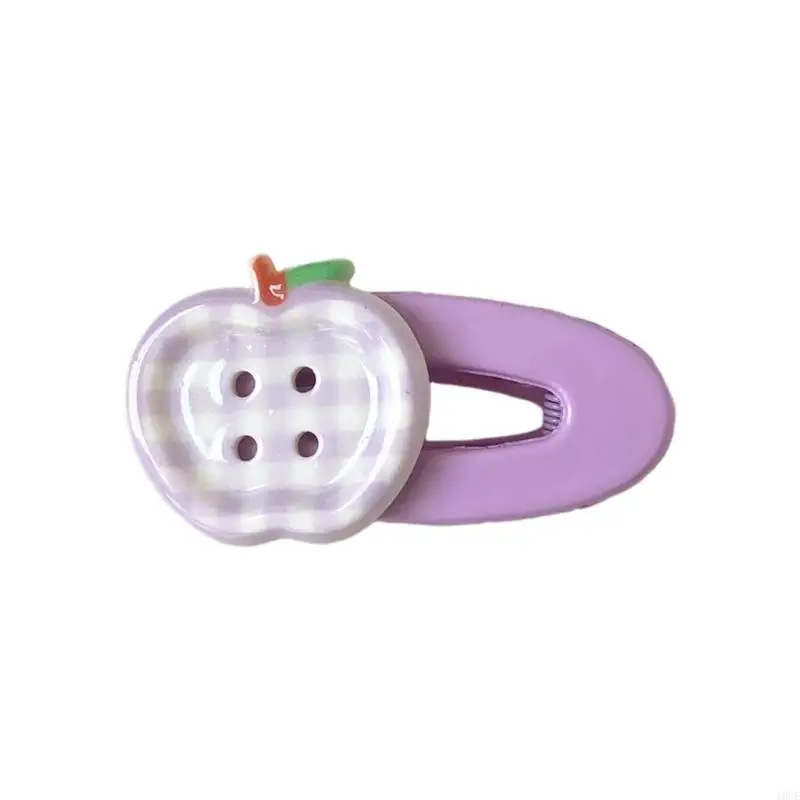Charm Fruit Hair Barrettes For Girls Fashionable Hair Clip For School Activity 