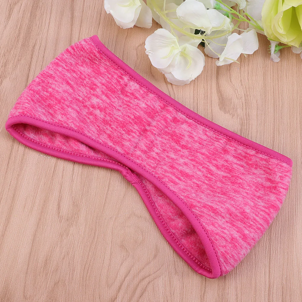 

2pcs Ear Warmer Headband Warm Winter Sports Running Breathable Non-slip Sweat-wicking Polar Fleece Headbands Yoga Biking
