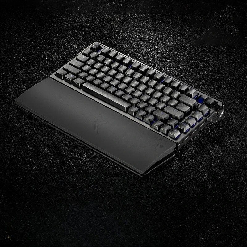 Wireless Bluetooth three mode 75 with column hot swappable  Gasket structure