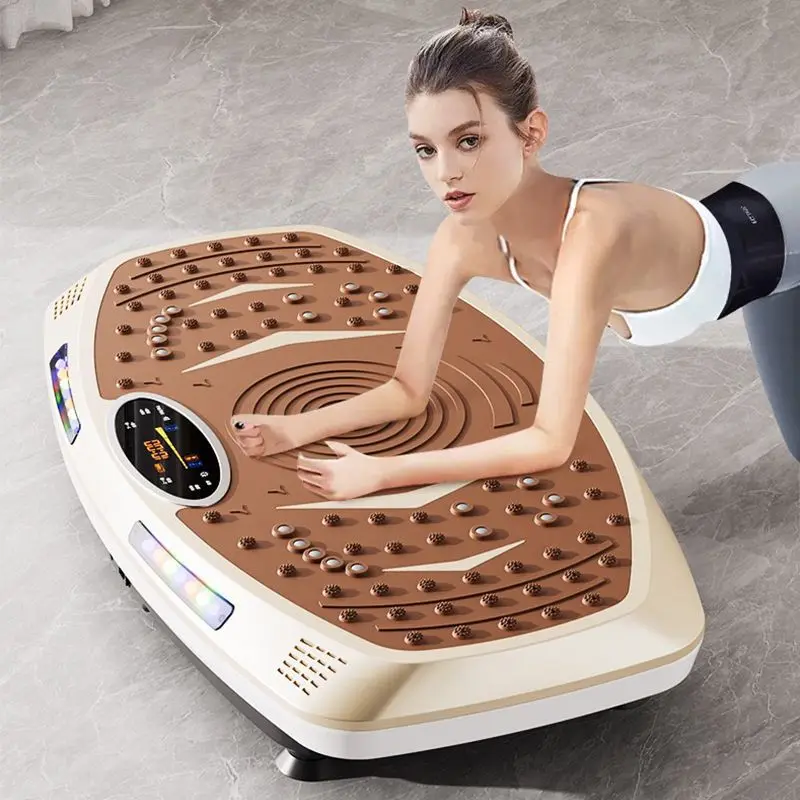 Fat rejection machine Lazy shaking machine Household fat burning sports fitness equipment Reformer Shaping slimming vibration