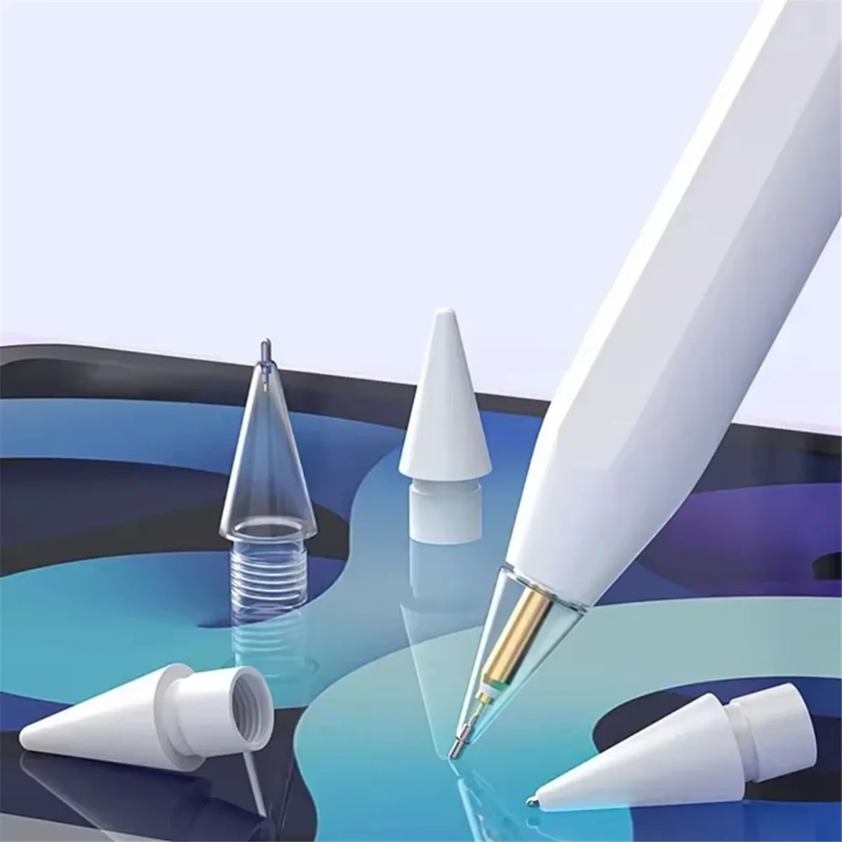 

【Купите и это $но】 Сменные насадки для карандашей Apple Pencil 1 2 Pro Gen с мягкими наконечниками для планшета IPencil IPad Pro Stylus Pen Nib