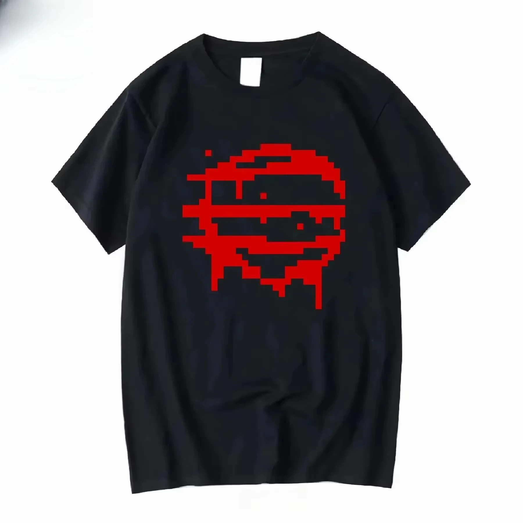 Hotline Miami Video Game 50 Blessings Villains Group Black T Shirt Size S To Summer Long or Short Sleeves Vintage Washed Graphic