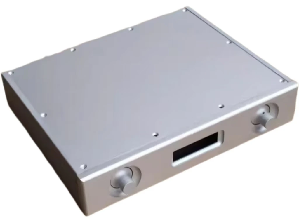 

BRZHIFI Chassis Audio DAC Decoder Chassis New ES9018 All Aluminum Case Audiophile DIY hifi Enclosure Box CNC