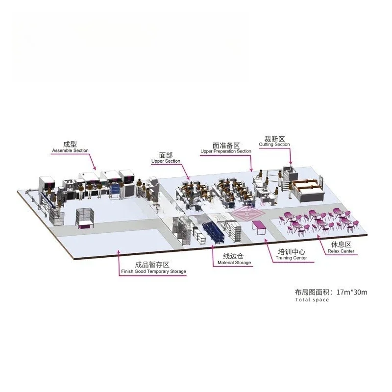 hydraulic front machine for shoe production line, bottom pressing machinery and equipment for gluing and gluing slippers