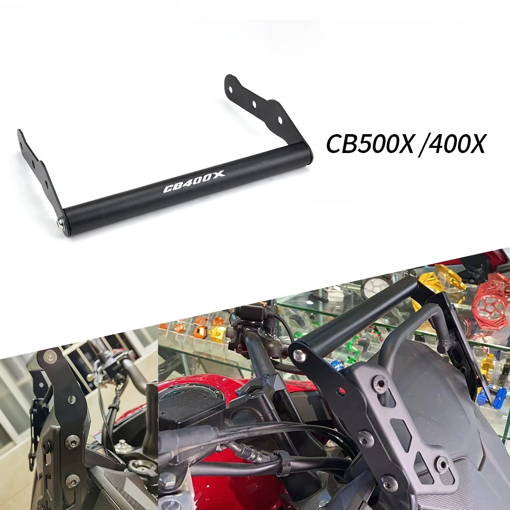 For Honda CB500X CB400X 17-23 years modified parts multi-function extension pole mobile phone navigation stand