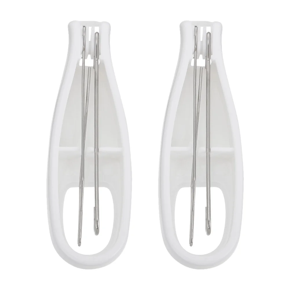 

2Pcs Button Hook Clothes Wearing Assistance Tool One Hand Buttons Hook Dressing Tool Zipper Pulling Helper