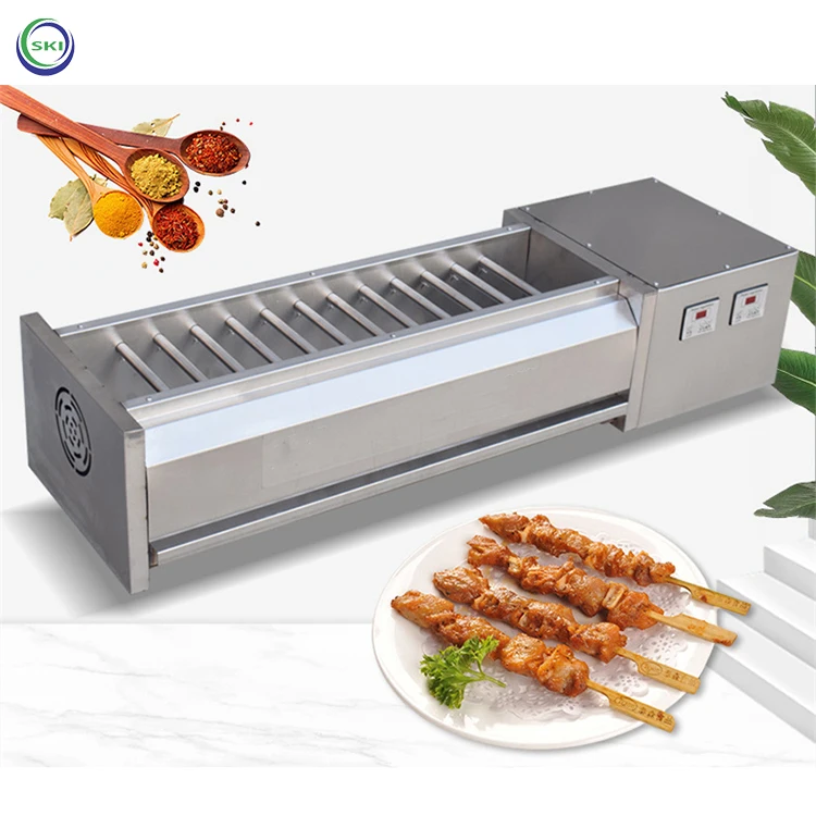 Gas Skewers Smokeless BBQ Grill Barbecue Oven Smokeless Barbecue Grill Outdoor