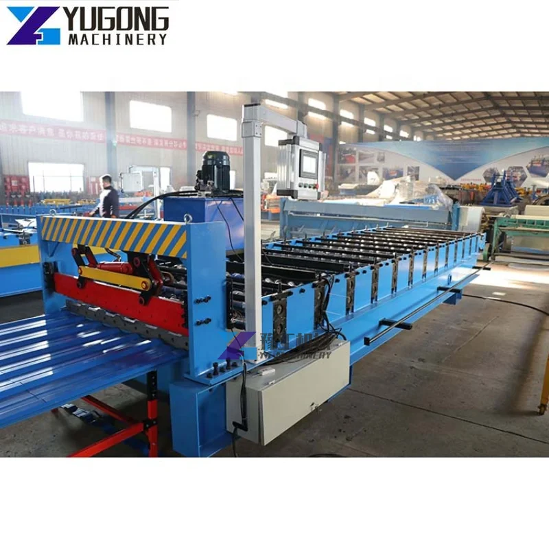 Automatic Metal Ibr Roof Sheeting Trapezoidal Roofing Sheet Roller Machine for Sale In South Africa