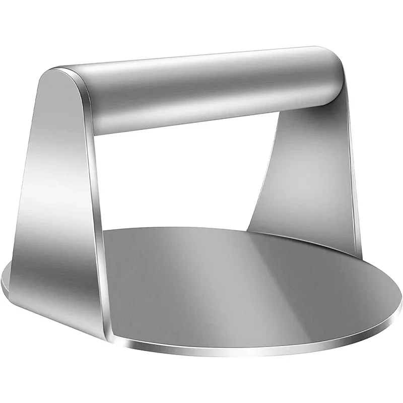 

304 Stainless Steel Burger Press Burger Smasher Tool for Grilling Meat Patty Steak Hot Dog Grill Flattener for Steaks Sandwich