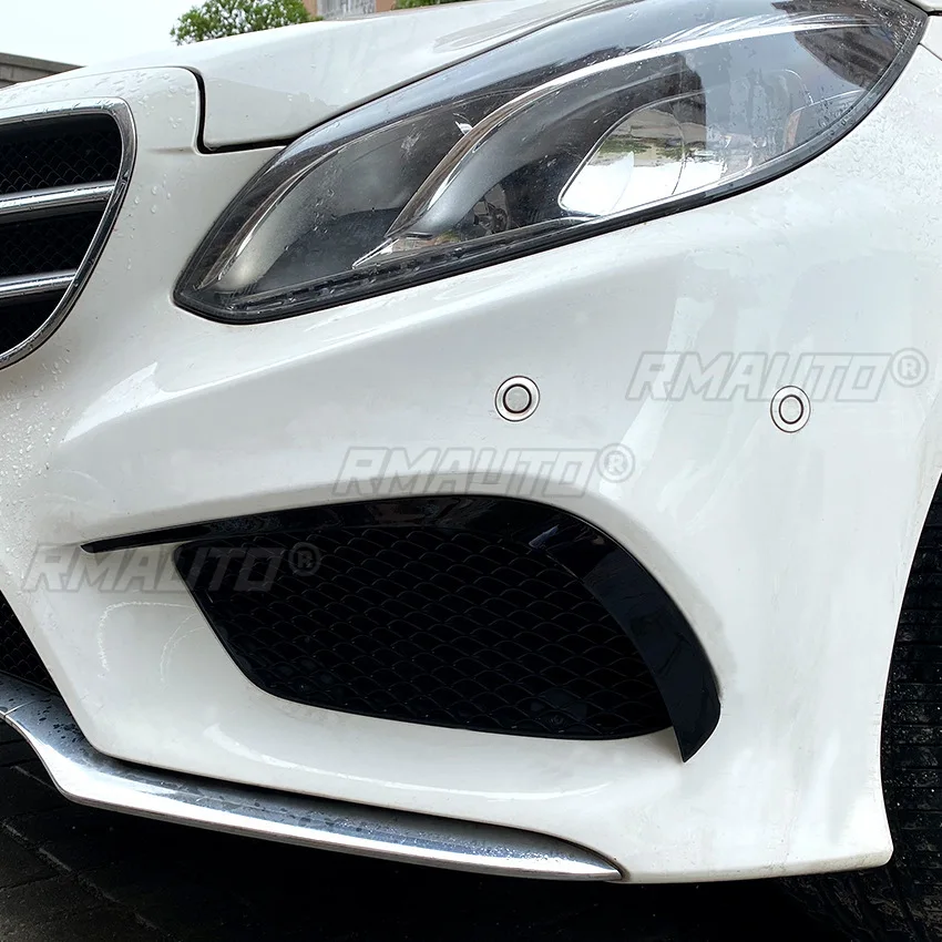 For Mercedes Benz E-Class W212 Facelift 2013-2015 Body Kit Wind Knife Spoiler Tuning Air Blade Car Accessories view 3