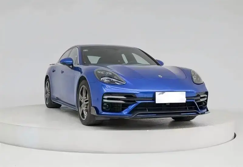 Per Porsche Panamera 971.1 Turbo s 2010 2023 Vera Fibra di Carbonio Labbro Anteriore Paraurti Anteriore Labbro Inferiore Sotto Spoiler Splitter Body Kit