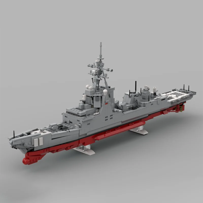 

1135 шт., MOC, испанский военно-морской фрет F100, модель фрегата, сделай сам, сборка, строительный блок, игрушка, детский подарок на день рождения