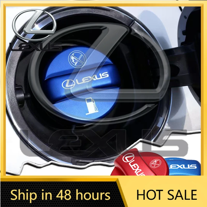 

Горячая новинка 2026: Наклейки для интерьера, 1 шт., аксессуары из алюминиевого сплава для крышки топливного бака автомобиля Lexus RX300, IS200, IS250, ES350, CT200h, UX250h, NX3