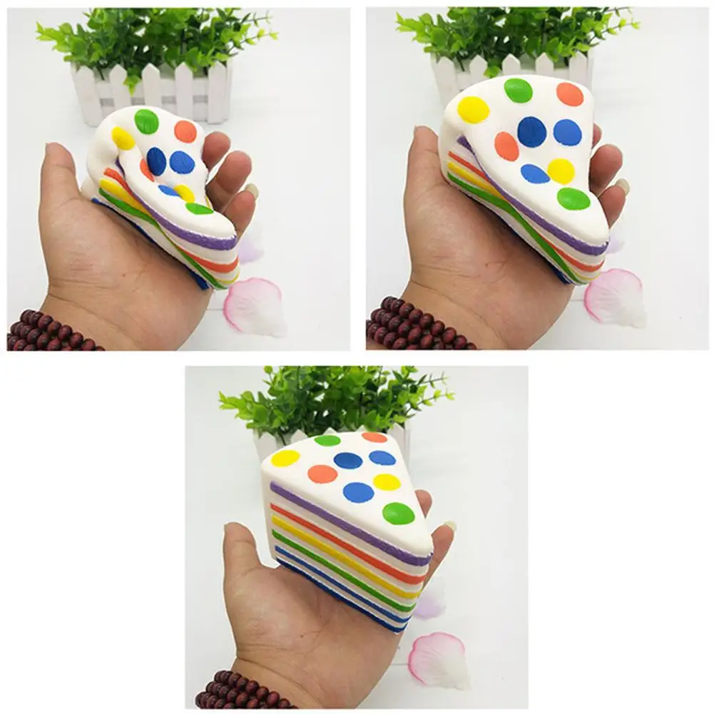 Lifelike Sandwich Bread for Food Photography, Realistic Fake Fruits Stress Ball Soft Squeeze Toy Decorative Food Items