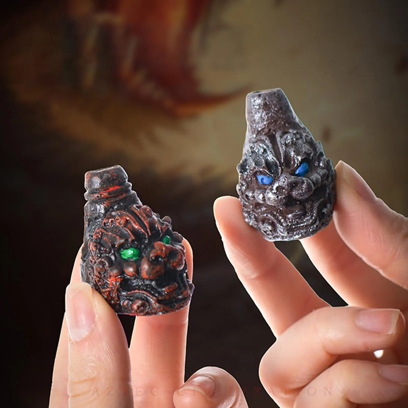 

Halloween Loud Whistle Aztec Death Whistle Skull Authentic Human Prank Battle Whistle Scary Death Whistle For Halloween