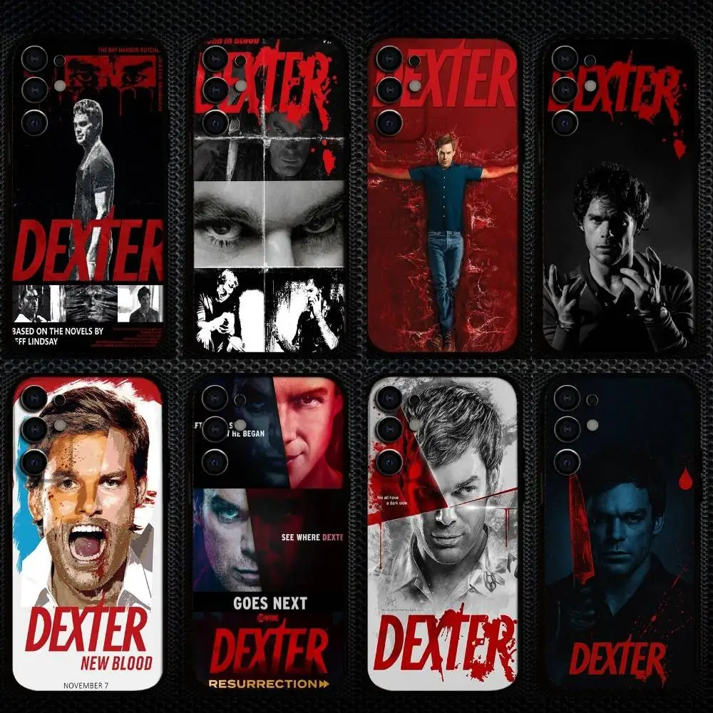 

Dexter Morgan Phone Case For Samsung S25,S24,S23,S22,S21,S20,Plus,Fe,Lite,Others Black Cover