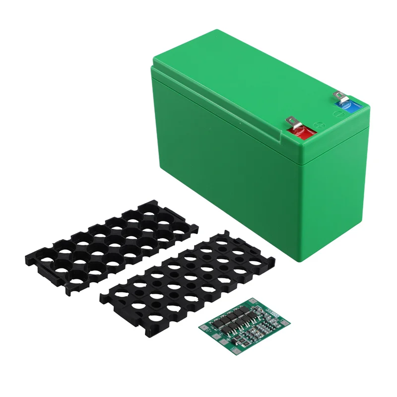 12V Lithium Battery Storage Box 18650 Battery DIY Packs Case 3S40A ABS Battery Shell Holder-A22U