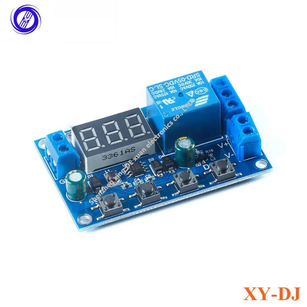 XY-DJ DC 6-40V Battery Charger Discharger Board Undervoltage Overvoltage Protection Board Module Precision Auto Off Module