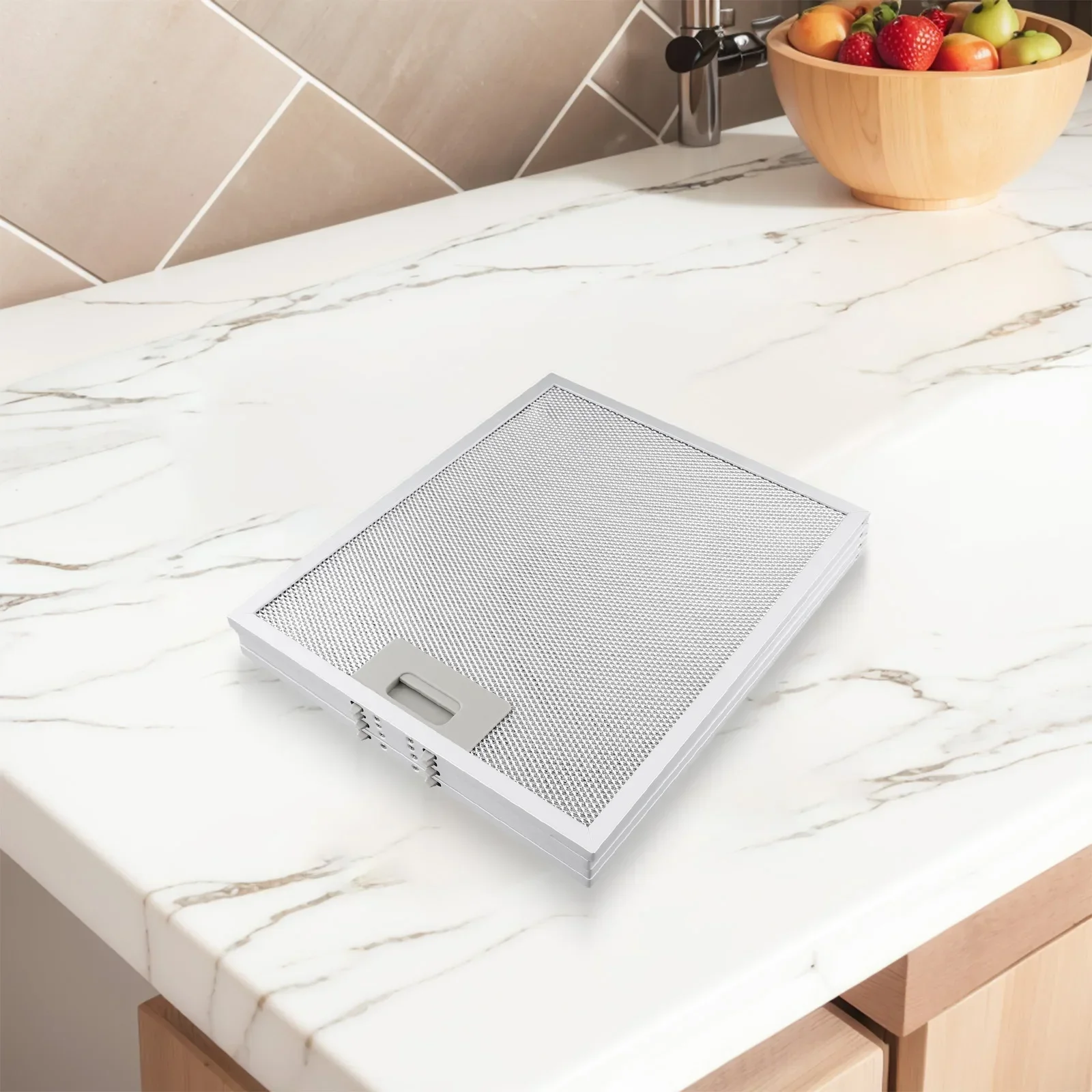 Washing Safe Aluminum Grease Filters Set of 4 for Range Hoods Maintain Performance and Improve Cooking Environment