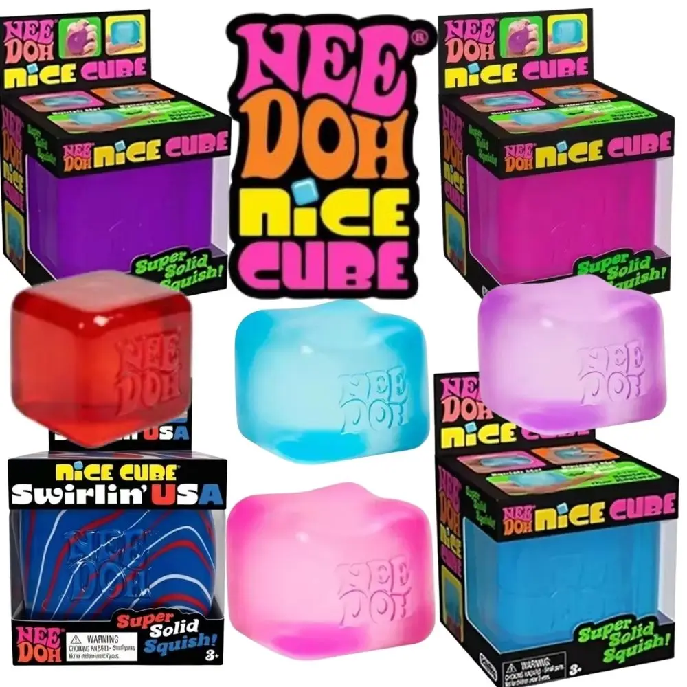 Hot Schylling Needoh Nice Cube, Sensory Toys, Anti-Stress Blocks, Stress Relief Jigsaw, Pressure Relief, Souvenir for Kids