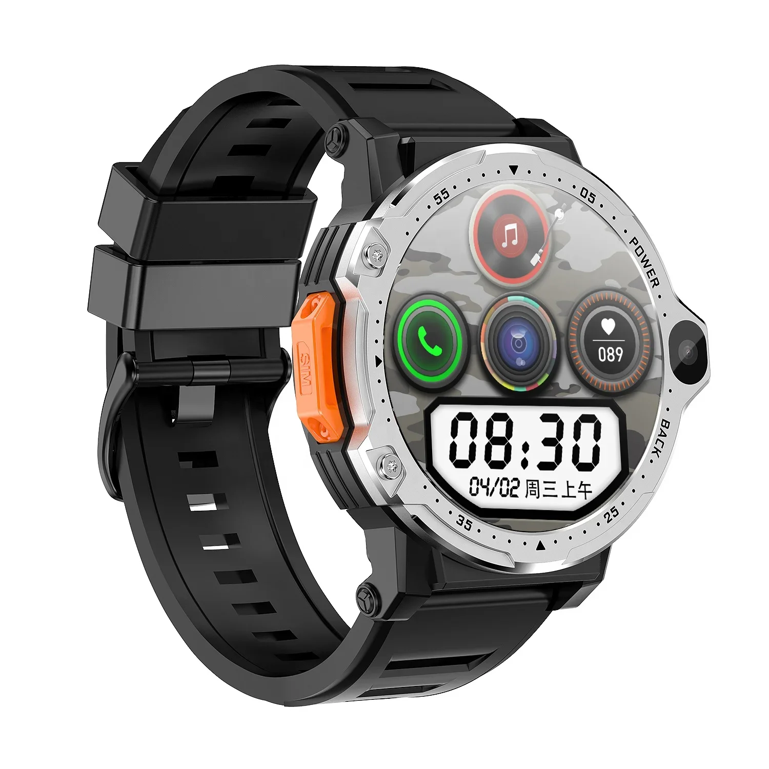 

# For 4G Android Smart Watch With SIM Card WiFi And Video Phone Mobile Smartwatch #