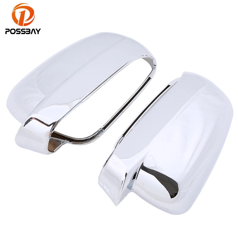 Chrome Car Side Mirror Cover Rear View Mirror Housing for VW Golf 4/R32/GTI/Rabbit 2004 Auto Exterior Shells for MK4 1996-2004