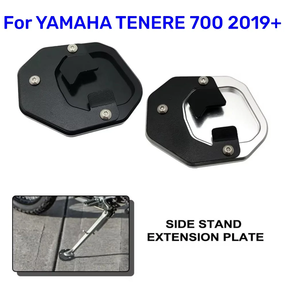 

Fit For YAMAHA TENERE700 TENERE 700 TENERE-700 2019+ Motorcycle Side stand Foot Enlarger Racing Kickstand Foot Extension
