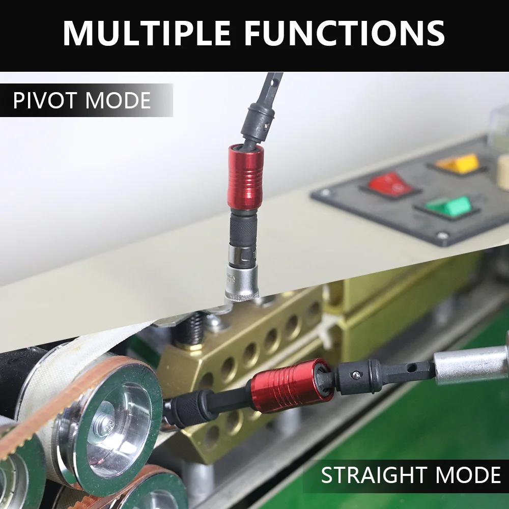 Pivoting Drill Screwdriver Bit Holder Extender for Leatherman MUT/EOD/Skeletool/CX/Wave/Surge/Charge AL view 5