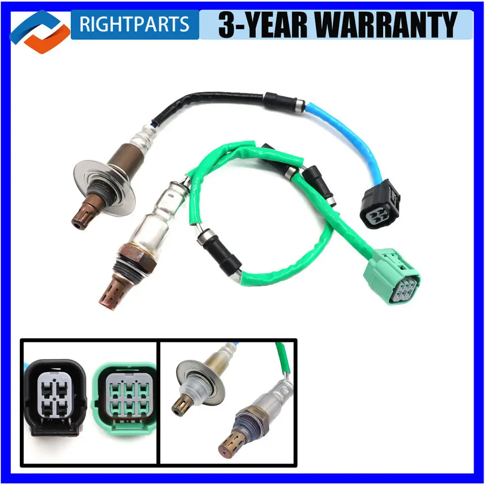 

2X Oxygen O2 Sensor For 2007 2008 2009 Honda CRV 2.4L l4 Upstream & Downstream