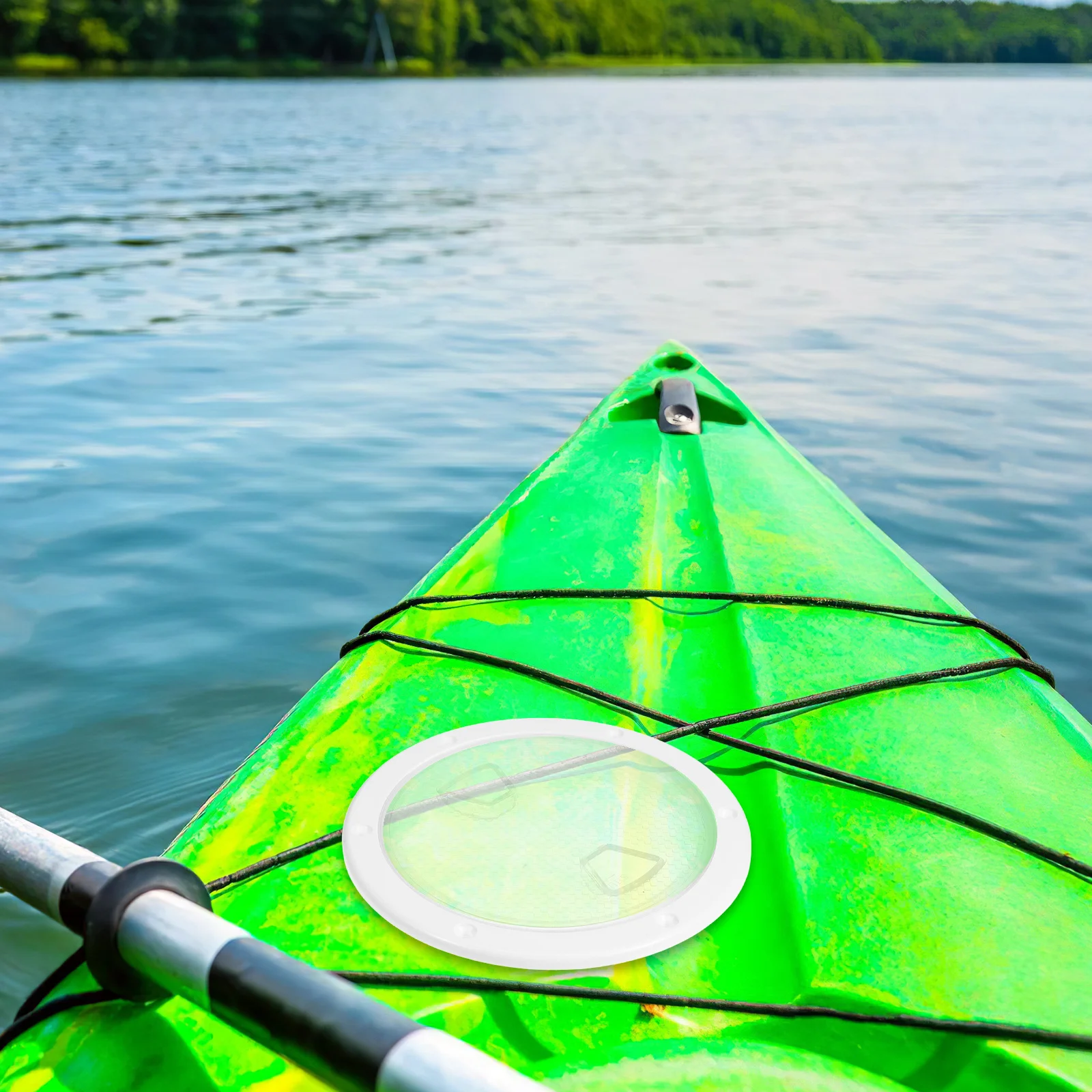 

Boat Hatch 6 Transparent Deck Plate Round Non Slip Inspection Hatch Cover Plastic Boat Hole Cover Kayak