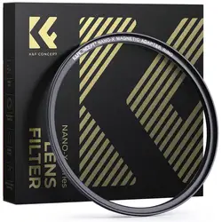 K&F CONCEPT Magnetic Ring Adapters for ND UV CPL Magnetic Camera Lenses Filters 49mm 52mm 55mm 58mm 62mm 67mm 72mm 77mm 82mm