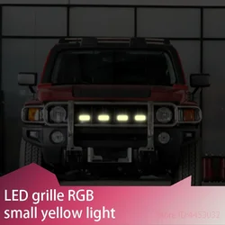 DLA Hummer h3 h2 h1 hx Samochodowe przednie światło kratki LED RGB Automatyczna lampa błyskowa ostrzegawcza Lampy sygnalizacyjne APP Control 12V 64 Colors