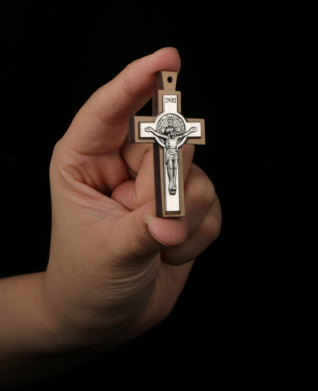 Pendentifs croix de jérusalem en bois, 10 pièces, Crucifix catholique, breloques de croix de jésus pour collier fait à la main, accessoires de bijoux