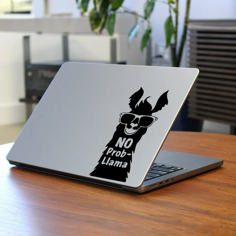 

Llama Boy Vinyl Laptop Stickers for Macbook Pro 14" Air Retina 13 15 Inch Mac Skin Notebook Decor Removable Funny Saying Decal