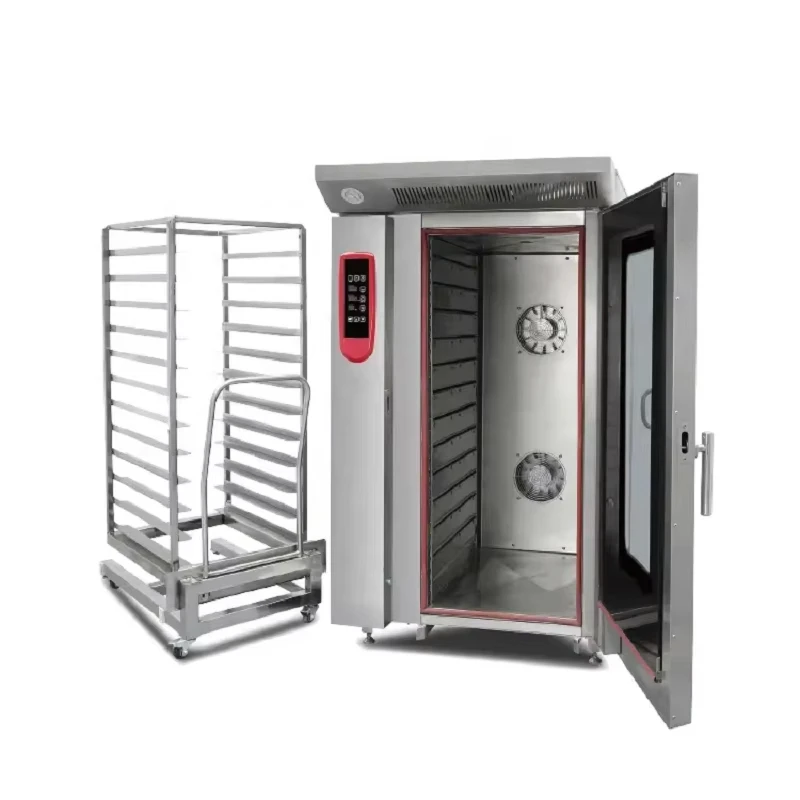 

Baker Electric Gas 12 Tray Hot Air Rotary Convection Oven, Biscuit Bake Oven