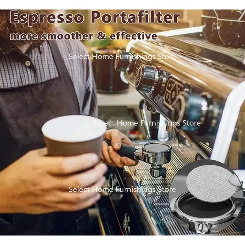 

Подходит для 51/54/58 мм, нержавеющая сталь, 51/53,3/58 мм, сетчатый металлический концентрат кофе, многоразовый фильтр