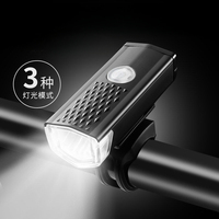 USB Rechargeable Waterproof Mountain Bike Lamp Warning Cycling Taillight Bike LED Headlight Tail Light For Electric Scooter