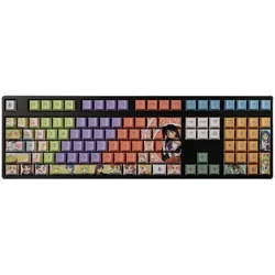 108 Keys/set PBT Dye Subbed Keycaps Cartoon Anime Gaming Key Caps Cherry Profile Keycap For Pretty Guardian Sailor Moon