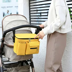 Baby Stroller Bag Can Be Used for Storing Baby Products Such As Milk Powder, Diapers, Saliva Towels, Etc.