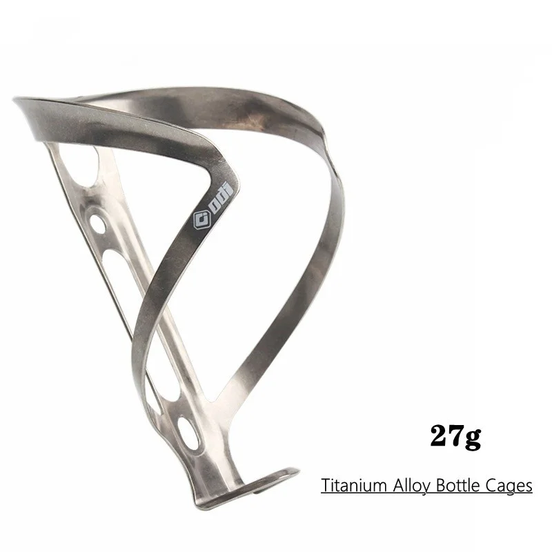 Full titanium Water Bottle Cage Ultralight 27g Titanium Bike Bottle Rack Holder Bottle Bracket