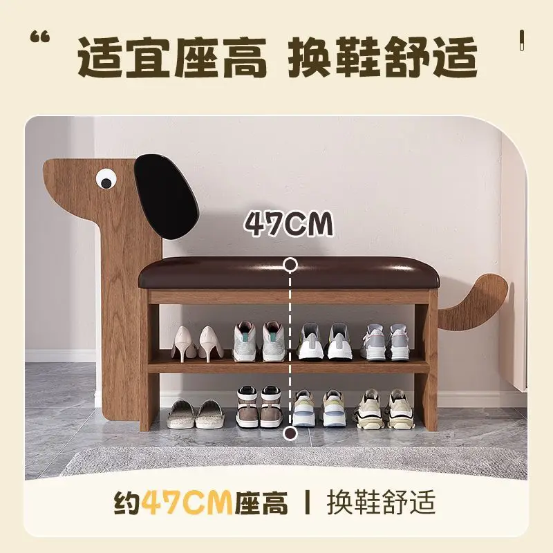 shoe changing stool, multi-layer, household, door, creative, shoe rack, integrated, soft bag
