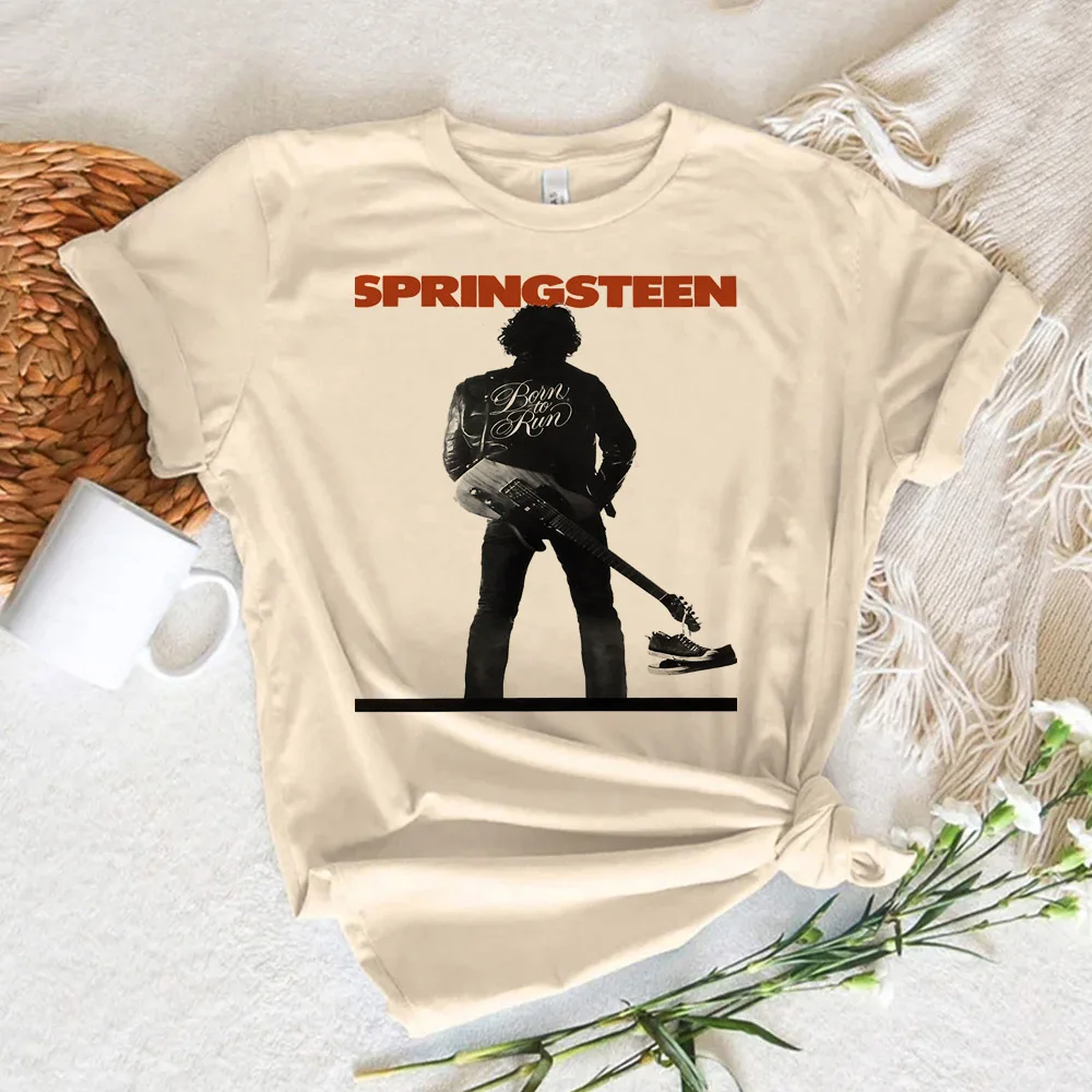 Bruce Springsteen t shirt women summer harajuku t-shirts female funny clothes