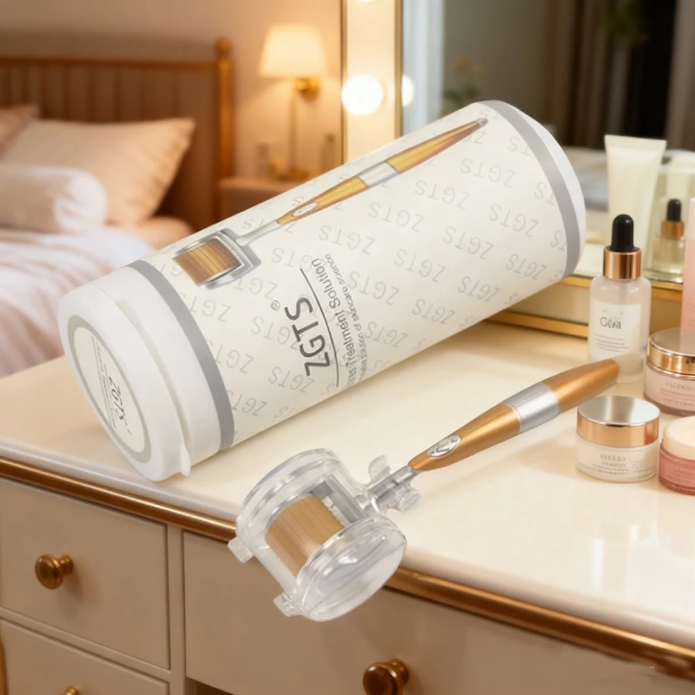 1pcs ZGTS 192 Needle Derma Roller Micro Needle Dermaroller Mesotherapy Face Care and Hair-loss Scar Stretch Mark Removal