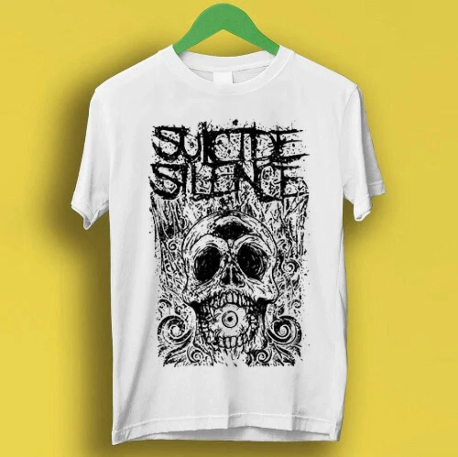 Suicide Silence Cyclops Deathcore Mitch Lucker Animosity Gift Tee T Shirt  Casual Street Fashion Tee  Men Women