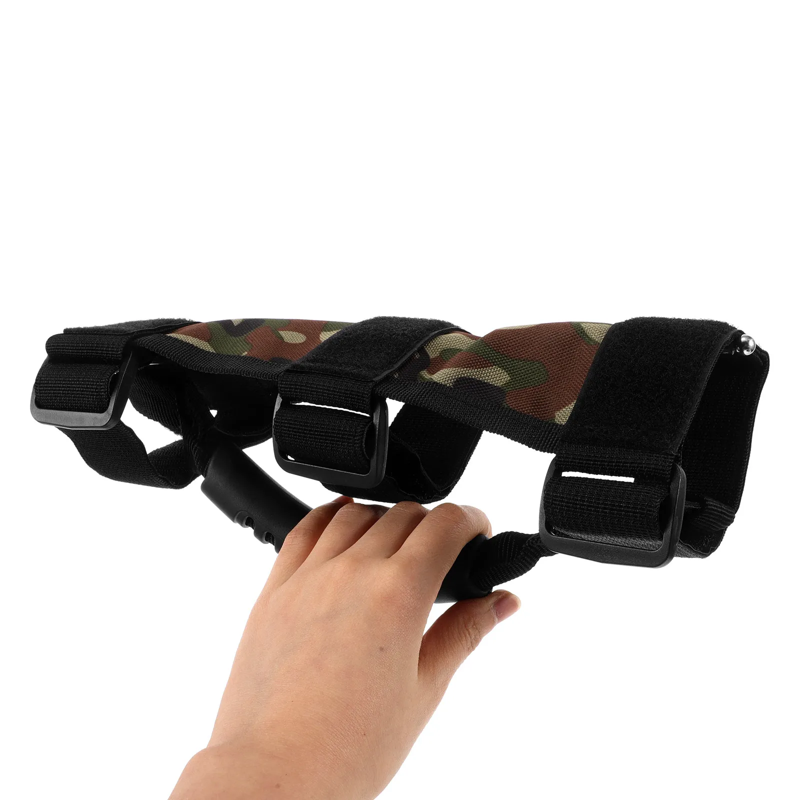 Cloth Car Interior Grab Handle for Roll Bar Universal Fit Antisway Design Heavyduty Fabric Quick Install Stylish Interior