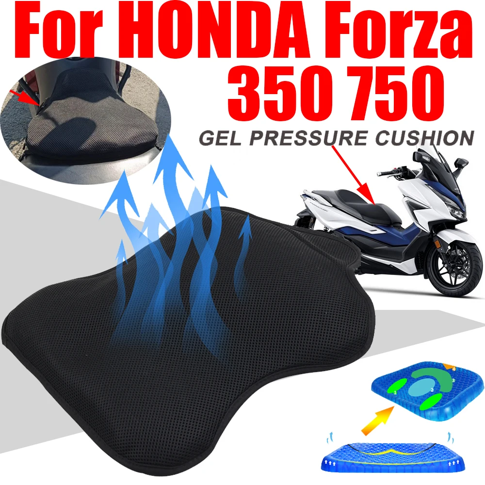 Für HONDA Forza 350 750 Forza 350 Forza 750 NSS350 Zubehör Druckentlastung Sitzkissen Atmungsaktive Wärmedämmung Sitz Pad