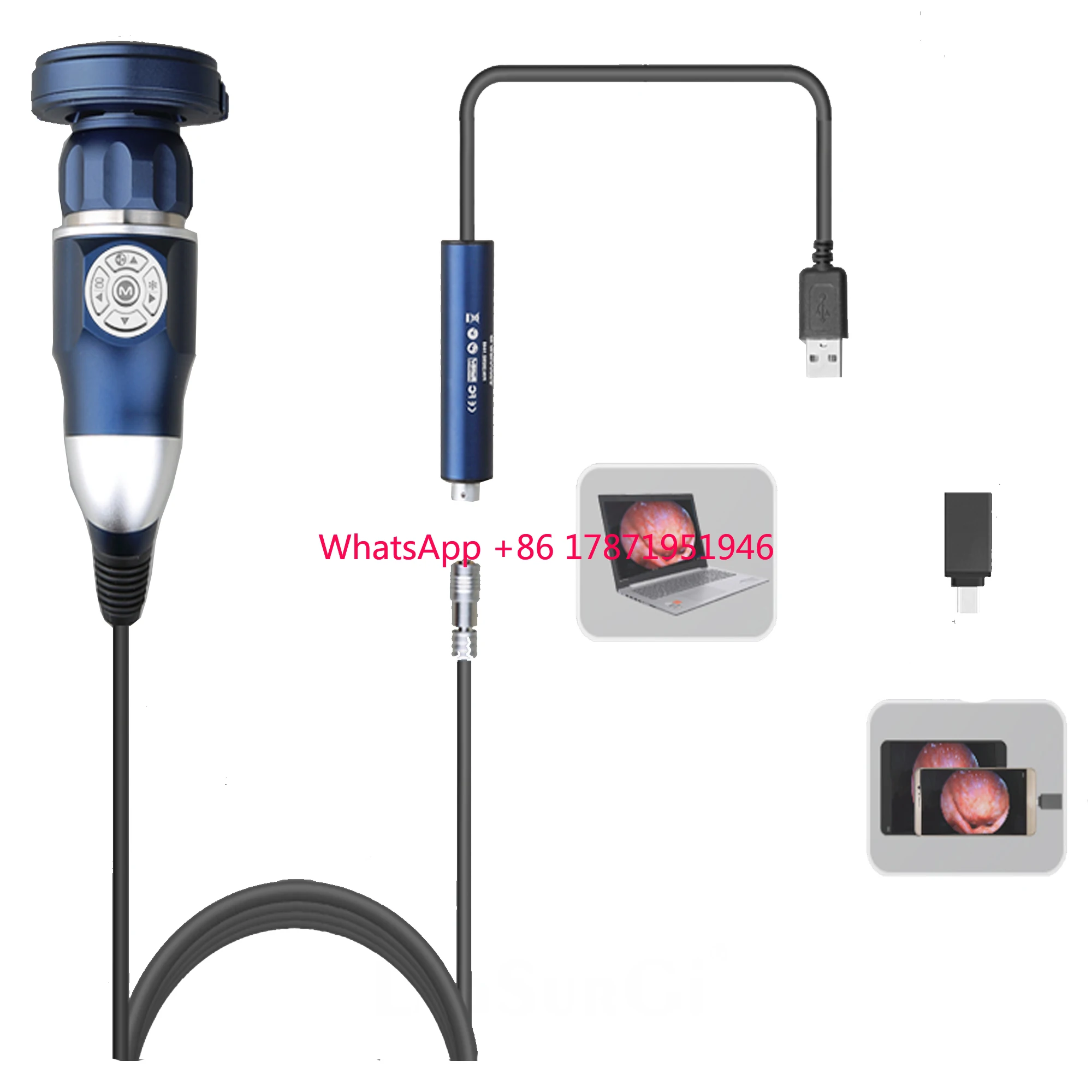 

1080P Medical HD USB ent endoscope camera portable for urology surgery